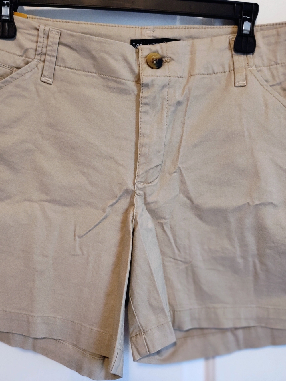 Lee Women's Khaki Bermuda Shorts